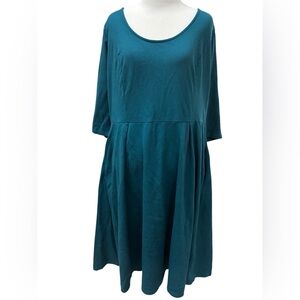 Cute Teal Dress with pockets